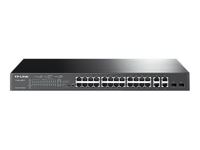 TP-LINK TP-LINK | Switch Web managed | TL-SL2428P | Managed L2 | Rackmountable | 10/100 Mbps (RJ-45) ports quantity 24 | Gigabit Ethernet (copper) ports quantity 4 | Power supply type Single SL2428P