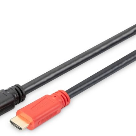 Digitus Digitus | High Speed HDMI Cable with Signal Amplifier | DB-330118-100-S | HDMI Male (type A) | HDMI Male (type A) | HDMI to HDMI | 10 m DB-330118-100-S