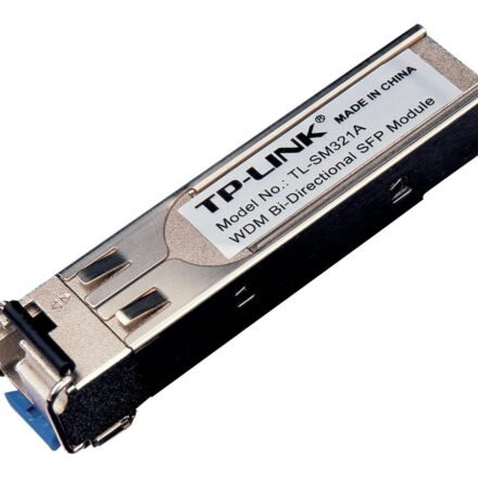 TP-LINK TP-LINK | 1000 Base-BX WDM Bi-Directional SFP Module | TL-SM321A-2 | 9/125 μm SMF (Single-Mode Fiber) | 9/125 μm SMF (Single-Mode Fiber) SM321A