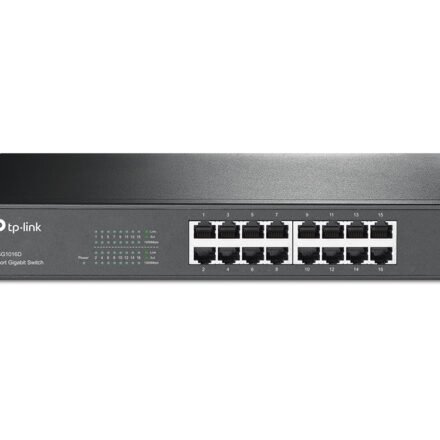 TP-LINK TP-LINK | 16-Port Gigabit Switch | TL-SG1016D | Unmanaged | Desktop/Rackmountable TL-SG1016D
