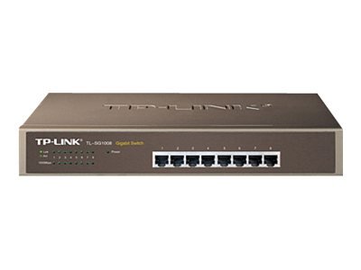 TP-LINK TP-LINK | 8-Port Gigabit Switch | TL-SG1008 | Unmanaged | Desktop/Rackmountable TL-SG1008