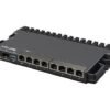 MikroTik MikroTik Wired Ethernet Router RB5009UG+S+IN, Quad core 1.4 GHz CPU, 1xSFP+, 7xGigabit LAN, 1x2.5G LAN, 1xUSB, Can be powered in 3 different ways, CPU temperature monitor, Mounts FOUR of these Routers in a Single 1U Rackmount Space, RouterOS L5 | Wired Ethernet Router | RB5009UG+S+IN | No Wi-Fi | 10/100/1000 Mbit/s | Ethernet LAN (RJ-45) ports 7 | Mesh Support No | MU-MiMO No | No mobile broadband | 1 | 12 month(s) RB5009UG+S+IN