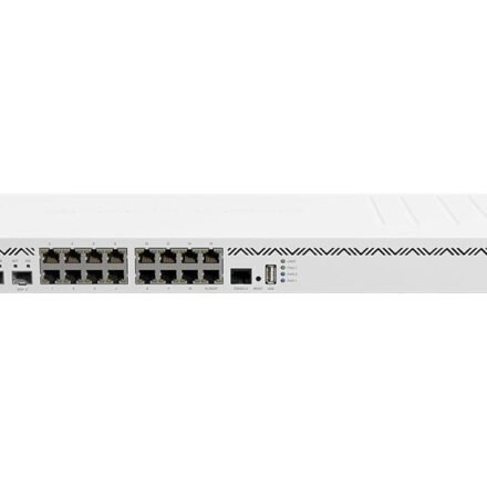 MikroTik Mikrotik Cloud Core Router CCR2004-16G-2S+, 2x10G SFP+ ports, 16x Gigabit LAN ports, 1x RJ45 Serial port, 4 core CPU, 4 GB RAM, Dual redundant power supply, CPU and PCB temperature monitor, RouterOS L6 | Cloud Core Router | CCR2004-16G-2S+ | No Wi-Fi | 1 | 12 month(s) CCR2004-16G-2S+