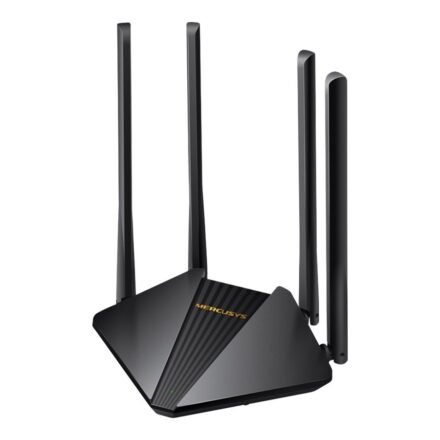 Mercusys AC1200 Wireless Dual Band Gigabit Router | MR30G | 802.11ac | 867+300 Mbit/s | Ethernet LAN (RJ-45) ports 2× Gigabit LAN Ports | Mesh Support No | MU-MiMO Yes | Antenna type 4× 5 dBi Fixed Omni-Directional Antennas | 24 month(s) MR30G