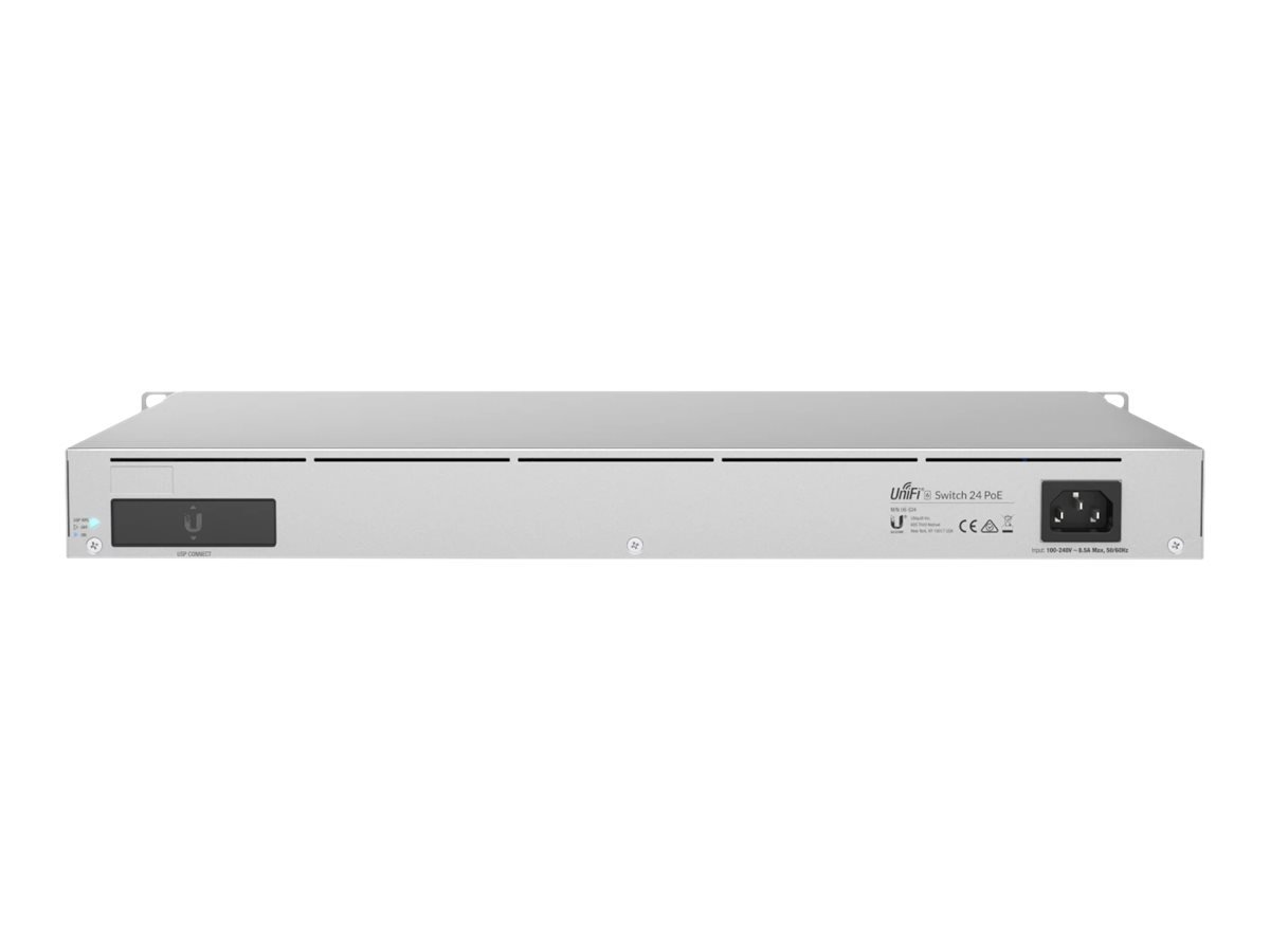 Ubiquiti Ubiquiti | Switch Enterprise 24 PoE | USW-Enterprise-24-PoE | Managed L3 | Rackmountable | Gigabit Ethernet (copper) ports quantity 12x10/100/1000 Mbps + 12x100/1000/2500 Mbps | SFP ports quantity 0 | SFP+ ports quantity 2 | PoE+ ports quantity 24 | Power supply type AC/DC, Internal, 550W USW-Enterprise-24-PoE