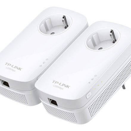 TP-LINK TP-LINK | AV1300 Gigabit Passthrough Powerline Starter Kit | TL-PA8010P KIT | 1300 Mbit/s | Ethernet LAN (RJ-45) ports 1 | No Wi-Fi | Extra socket TL-PA8010P KIT