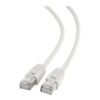 Cablexpert FTP Cat6 | Patch cord | Perfect connection; Foil shielded - for a reliable connection; Gold plated contacts | White | 5 m PPB6-5M