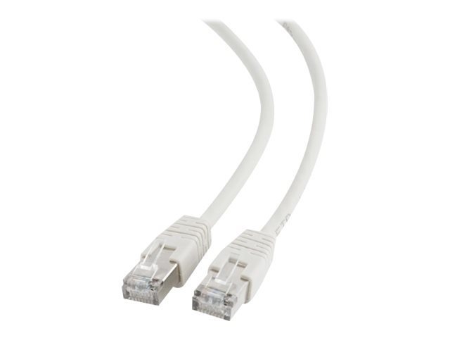 Cablexpert FTP Cat6 | Patch cord | Perfect connection; Foil shielded - for a reliable connection; Gold plated contacts | White | 5 m PPB6-5M