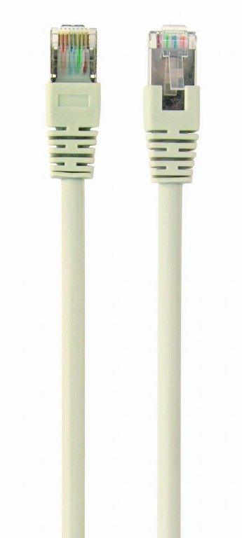 Cablexpert FTP Cat6 | Patch cord | Perfect connection; Foil shielded - for a reliable connection; Gold plated contacts | White | 5 m PPB6-5M