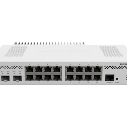 MikroTik Mikrotik CCR2004-16G-2S+PC | Ethernet Router | CCR2004-16G-2S+PC | 10/100/1000 Mbit/s | Mesh Support No | MU-MiMO No | No mobile broadband CCR2004-16G-2S+PC