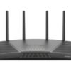 Synology Synology RT6600ax Ultra-fast and Secure Wireless Router for Homes | Ultra-fast and Secure Wireless Router for Homes | RT6600ax | 802.11ax | 4800 Mbit/s | Ethernet LAN (RJ-45) ports 5 | Mesh Support No | MU-MiMO Yes | No mobile broadband | Antenna type External antenna x 6 | 24 month(s) RT6600ax