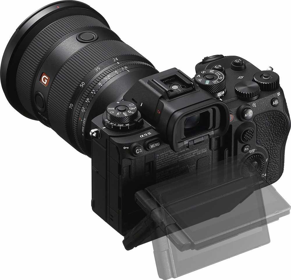 Sony Sony Mirrorless Digital Camera Body | Alpha A9 III ILCE-9M3B | Mirrorless Camera body | 24.6 MP | ISO sensitivity (max) 25600 | Video recording | Wi-Fi | Fast Hybrid AF | Magnification 0.90 x | Viewfinder | 35mm full-frame (35.6 x 23.8mm), Exmor RS CMOS sensor | Black ILCE9M3B.CEC