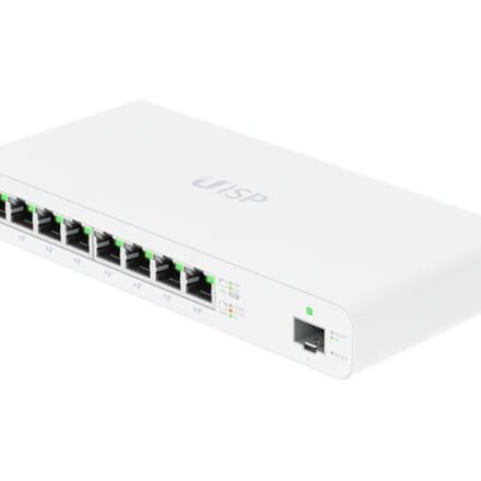 Ubiquiti UISP Router | UISP-R | No Wi-Fi | 10/1001000 Mbit/s | Ethernet LAN (RJ-45) ports 8 | Mesh Support No | MU-MiMO No | No mobile broadband UISP-R