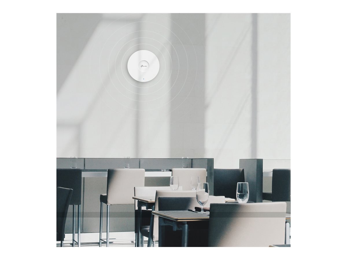 TP-LINK TP-LINK | AX5400 Ceiling Mount WiFi 6 Access Point | EAP670 | 802.11ax | 2.4 + 5 GHz | 574 + 4804 Mbit/s | Ethernet LAN (RJ-45) ports 1 | MU-MiMO Yes | PoE in EAP670