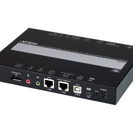 Aten ATEN CN9950 1-Local/Remote Share Access Single Port 4K DisplayPort KVM over IP Switch | Aten | 1-Local/Remote Share Access Single Port 4K DisplayPort KVM over IP Switch | CN9950 | Warranty 24 month(s) CN9950-AT-G