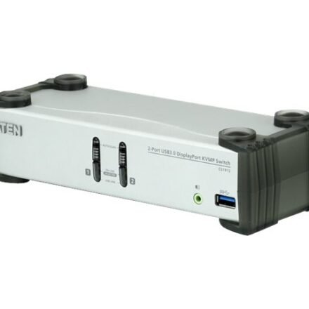 Aten Aten CS1912 2-Port USB 3.0 DisplayPort KVMP™ Switch (Cables included) | Aten | 2-Port USB 3.0 DisplayPort KVMP Switch (Cables included) | CS1912 CS1912-AT-G