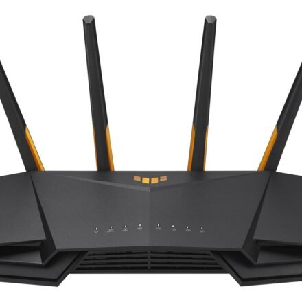 Asus ASUS TUF-AX3000 V2 Dual Band WiFi 6 Gaming Router | Dual Band WiFi 6 Gaming Router | TUF-AX3000 V2 | 802.11ax | 2402+574 Mbit/s | 10/100/1000 Mbit/s | Ethernet LAN (RJ-45) ports 4 | Mesh Support Yes | MU-MiMO Yes | No mobile broadband | Antenna type 4xExternal | 1 x USB 3.2 Gen 1 90IG0790-MO3B00