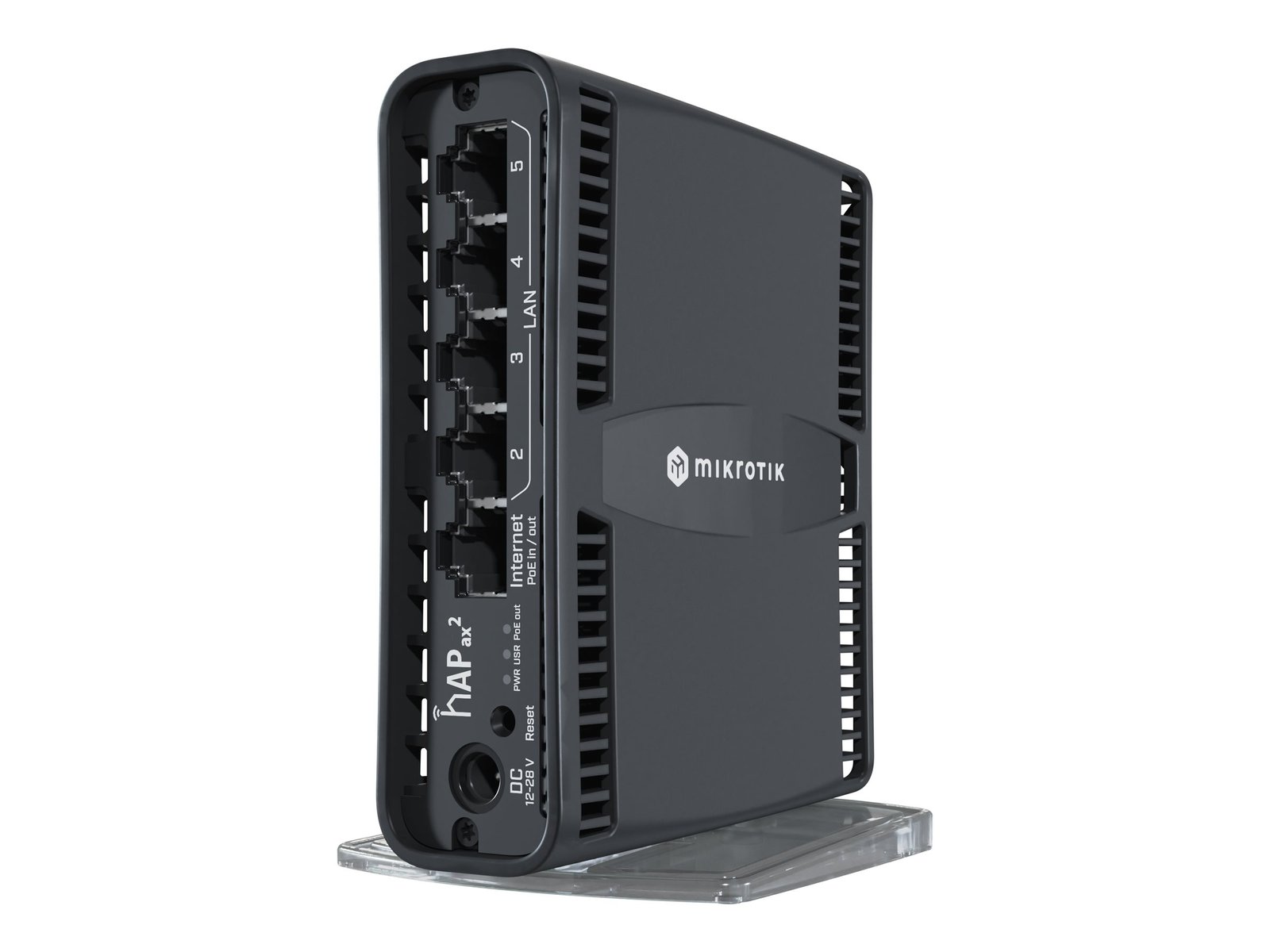 MikroTik MikroTik C52iG-5HaxD2HaxD-TC - hAP ax² | hAP ax² | C52iG-5HaxD2HaxD-TC | 802.11ax | 1200 Mbit/s (5 GHz)/ 574 Mbit/s (2.4 GHz) Mbit/s | Ethernet LAN (RJ-45) ports 5 | No mobile broadband | 0 C52iG-5HaxD2HaxD-TC