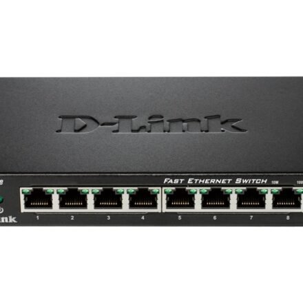 D-Link D-Link | Ethernet Switch | DES-108/E | Unmanaged | Desktop | 10/100 Mbps (RJ-45) ports quantity 8 | 60 month(s) DES-108/E
