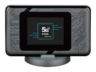 D-Link D-Link | 5G Wi-Fi 6 Mobile Hotspot | DWR-2101 | 802.11ac | Mesh Support No | 1200+574 Mbit/s | N/A Mbit/s | Ethernet LAN (RJ-45) ports 1 | MU-MiMO No | Antenna type 4G LTE/5G 4x4 internal antenna, 2 x internal Wi-Fi antennas | 1 DWR-2101