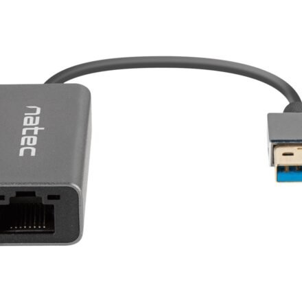 Natec Natec Ethernet Adapter, Cricket USB 3.0, USB 3.0 to RJ45, Black | Natec | Ethernet Adapter Network Card | NNC-1924 Cricket USB 3.0 NNC-1924