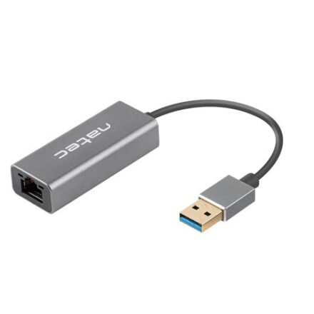 Natec Natec Ethernet Adapter, Cricket USB 3.0, USB 3.0 to RJ45, Black | Natec | Ethernet Adapter Network Card | NNC-1924 Cricket USB 3.0 NNC-1924