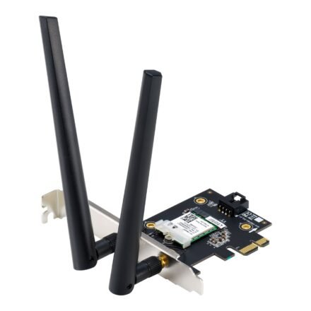 Asus Asus | Wi-Fi Adapter, Tri-Band, Wi-Fi 6E Adapter | PCE-AXE5400 | 802.11ax | 574/2402/2042 Mbit/s | Mesh Support No | MU-MiMO No | No mobile broadband | 36 month(s) 90IG07I0-ME0B10