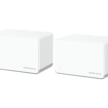 Mercusys AX1800 Whole Home Mesh Wi-Fi 6 System | Halo H70X (2-Pack) | 802.11ax | 574+1201 Mbit/s | 10/100/1000 Mbit/s | Ethernet LAN (RJ-45) ports 3 | Mesh Support Yes | MU-MiMO Yes | No mobile broadband | Antenna type Internal Halo H70X(2-pack)