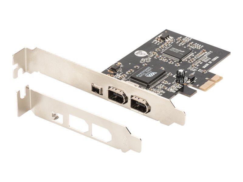 Digitus Digitus | IEEE 1394a Interface Card, PCI express, 4 Port 1x ext. 1394mini, 2x ext./1x int. 1394a Ports | DS-30201-5 DS-30201-5