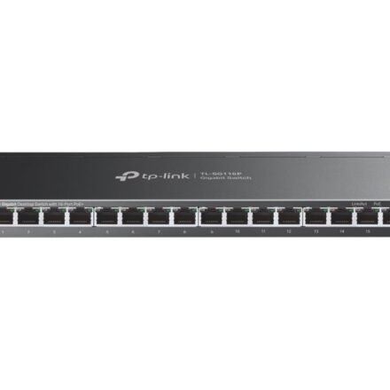 TP-LINK TP-LINK TL-SG116P 16-Port Gigabit Desktop Switch with 16-Port PoE+ | TP-LINK | 16-Port Gigabit Desktop Switch | TL-SG116P | Unmanaged | Desktop TL-SG116P
