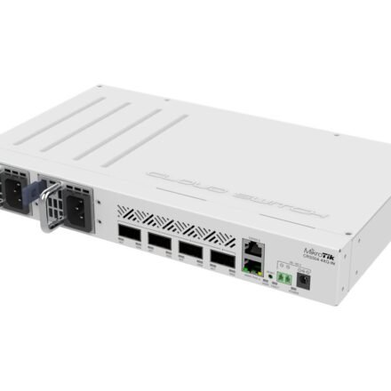 MikroTik MikroTik | Cloud Router Switch | CRS504-4XQ-IN | Router Switch | Wall Mountable | Mesh Support No | MU-MiMO No | No mobile broadband | SFP+ ports quantity 4 CRS504-4XQ-IN