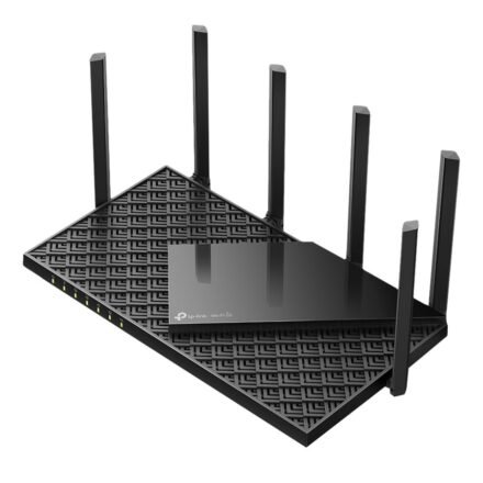 TP-LINK AXE5400 Tri-Band Gigabit Wi-Fi 6E Router | Archer AXE75 | 802.11ax | 10/100/1000 Mbit/s | Ethernet LAN (RJ-45) ports 4 | Mesh Support Yes | MU-MiMO No | No mobile broadband | Antenna type External | 1 Archer AXE75