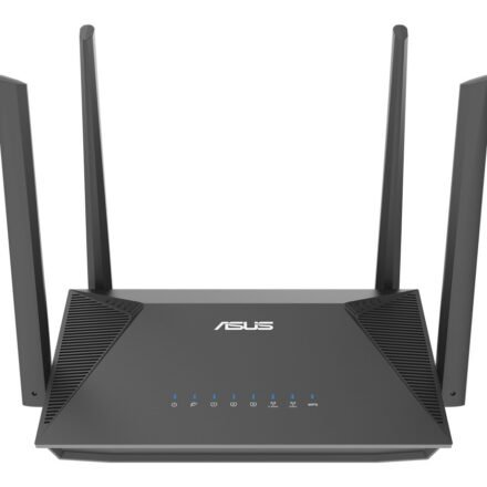 Asus AX1800 AiMesh Wireless Router | RT-AX52 | 802.11ax | 10/100/1000 Mbit/s | Ethernet LAN (RJ-45) ports 3 | Mesh Support Yes | MU-MiMO No | No mobile broadband | Antenna type External 90IG08T0-MO3H00
