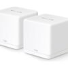 Mercusys AX1500 Whole Home Mesh WiFi 6 System | Halo H60X (2-pack) | 802.11ax | 10/100/1000 Mbit/s | Ethernet LAN (RJ-45) ports 1 | Mesh Support Yes | MU-MiMO Yes | No mobile broadband Halo H60X(2-pack)