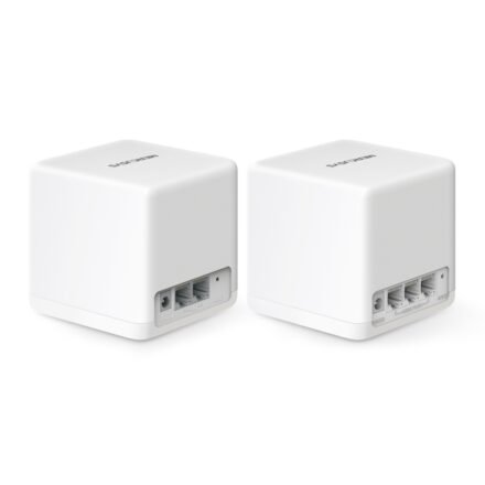 Mercusys AX1500 Whole Home Mesh WiFi 6 System | Halo H60X (2-pack) | 802.11ax | 10/100/1000 Mbit/s | Ethernet LAN (RJ-45) ports 1 | Mesh Support Yes | MU-MiMO Yes | No mobile broadband Halo H60X(2-pack)