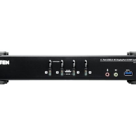 Aten Aten | 4-Port USB 3.0 4K DisplayPort KVMP Switch | CS1924-AT-G CS1924-AT-G