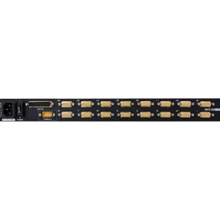 Aten Aten 16-Port PS/2-USB VGA 17" LCD KVM Switch with Daisy-Chain Port and USB Peripheral Support | CL5716M CL5716M-ATA-AG