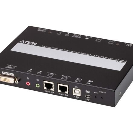 Aten Aten 1-Port/Remote Share Access Single port DVI KVM over IP Switch | CN9600 CN9600-AT-G