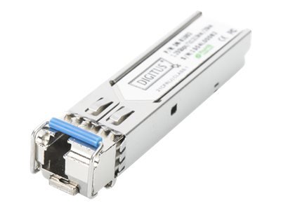 Digitus Digitus HP-compatible mini GBIC (SFP) Module, 1.25 Gbps, 20km, with DDM Feature | DN-81003-01 | SFP | Single-mode | LC | 1250 Mbit/s | Maximum transfer distance 20000 m DN-81003-01