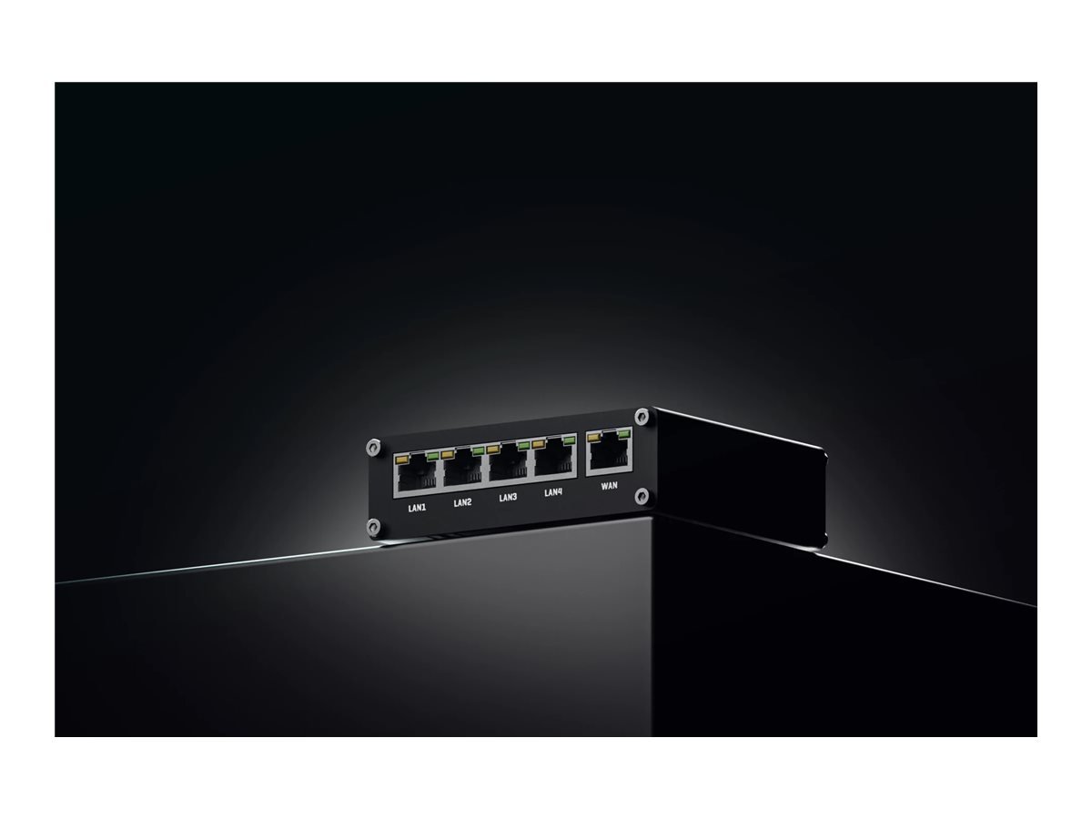 Teltonika Ethernet Router | RUT301 | No Wi-Fi | 10/100 Mbit/s | Ethernet LAN (RJ-45) ports 5 | Mesh Support No | MU-MiMO No | No mobile broadband RUT301000000