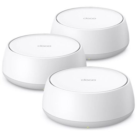 TP-LINK TP-LINK BE3600 Whole Home Mesh Wi-Fi 7 System | Deco BE25 (3-pack) | 802.11be | 2882 Mbit/s | Ethernet LAN (RJ-45) ports 1 | Mesh Support Yes | MU-MiMO No | No mobile broadband Deco BE25(3-pack)