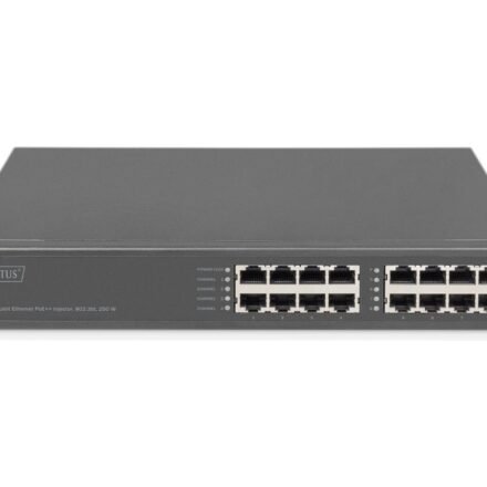 Digitus 8-Port Gigabit Ethernet PoE Injector, 802.3bt, 250 W | DN-95118 DN-95118