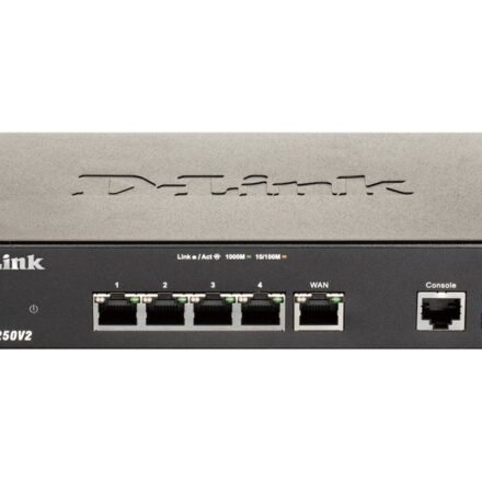 D-Link D-Link DSR-250V2/E Unified Services VPN Router | D-Link DSR-250V2/E