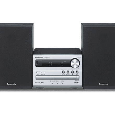 Panasonic Panasonic | CD Micro System | SC-PM250EC-S | Bluetooth | CD player | Silver SC-PM250EC-S