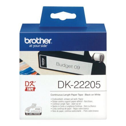 Brother Brother | DK-22205 Continuous Length Paper Label | White | DK | 30.5 m dk22205