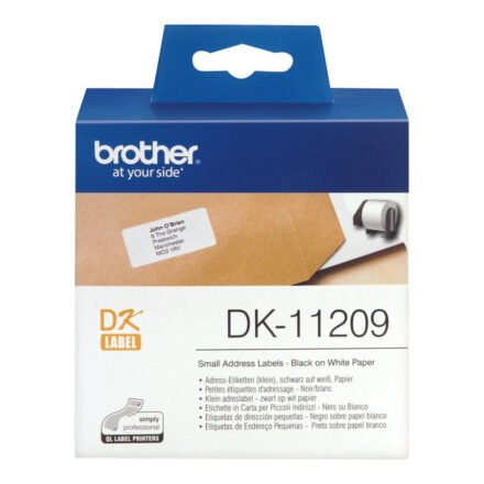 Brother Brother | DK-11209 Small Address Labels | White | DK | 29mm x 62mm dk11209