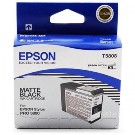 Epson Epson ink cartridge matt black for Stylus PRO 3800, 80ml | Epson C13T580800