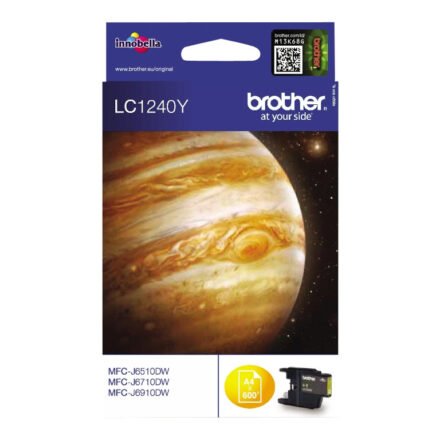 Brother Brother LC-1240Y | Ink Cartridge | Yellow LC1240Y