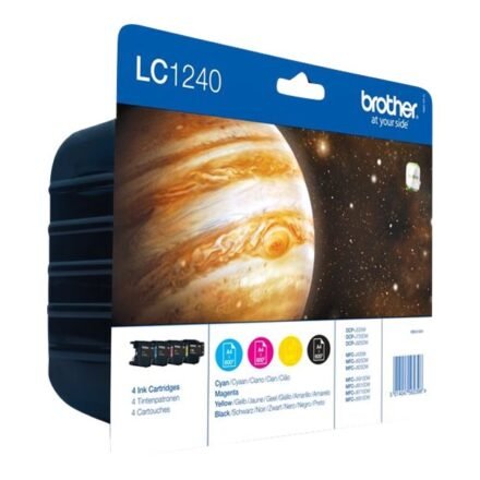 Brother Brother LC1240 Multipack | Ink Cartridge | Black, Cyan, Magenta, Yellow LC1240VALBPDR
