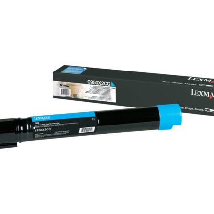 Lexmark Lexmark C950X2CG | C950 Cyan Extra High Yield Toner Cartridge | Cartridge | Cyan C950X2CG